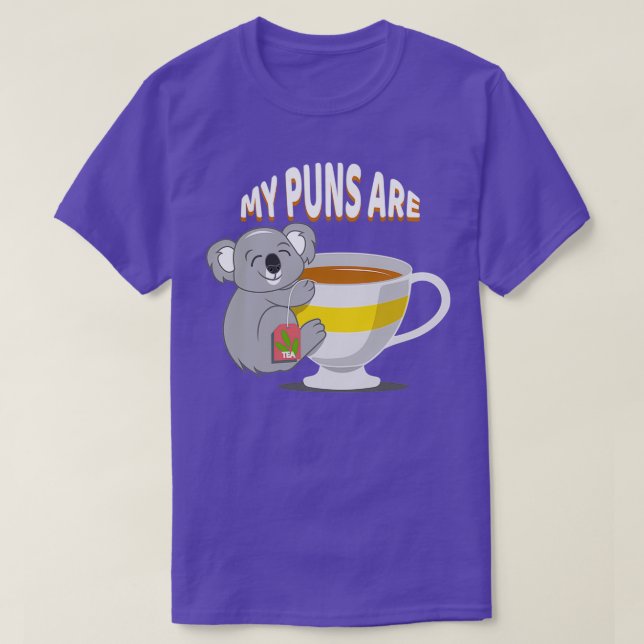Camiseta Meus Peitos São Koala Tea (Frente do Design)