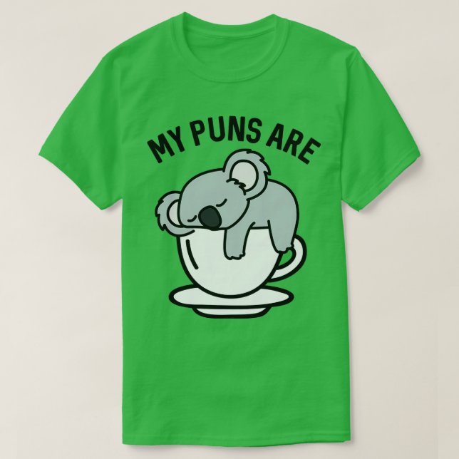 Camiseta Meus Peitos São Koala Tea 2 (Frente do Design)
