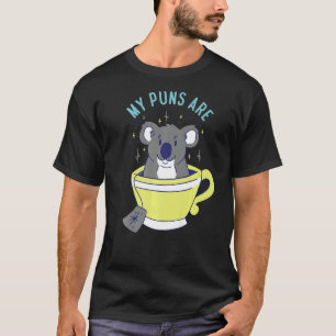 Camiseta Meus Peitos São Urso Koala Tea Herbivore Koala