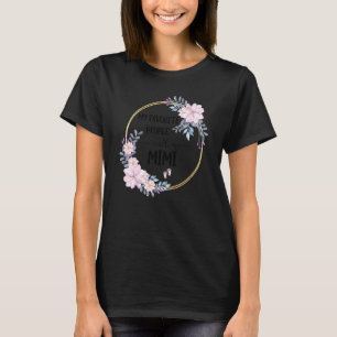 Camiseta Meus Pessoas Favoritas Me Chamam de Mimi Mulheres 