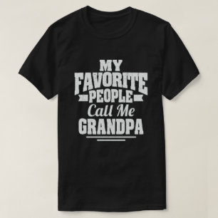 Camiseta Meus Pessoas Favoritas Me Chamam de Presente Engra