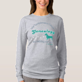 Camiseta Meus Planos de Aposentadoria: Genealogia & Passeio