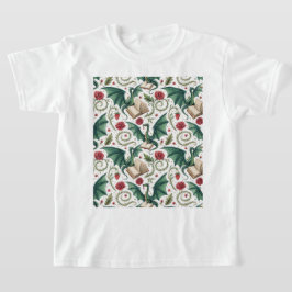 Camiseta Meus Primeiros Amores - Dragões e Livros