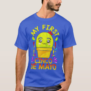 Camiseta Meus Primeiros Cinco De Mayo