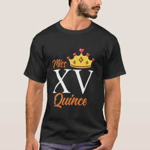 Camiseta Meus Quinze Aniversário de 15 Anos Festa Mexicana 
