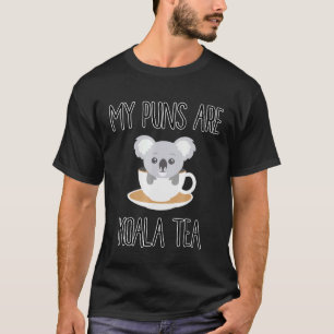 Camiseta Meus Trocadilhos São Chá de Coala Troca Piada Humo