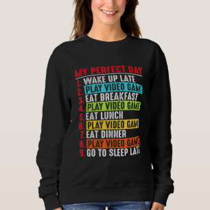 Camiseta Meus Videos games Perfeitos Legal Para Crianças Mu