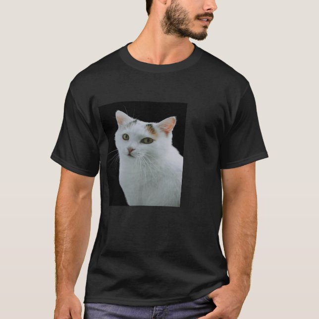Camiseta #mewing#cute#cat teeshort (Frente)