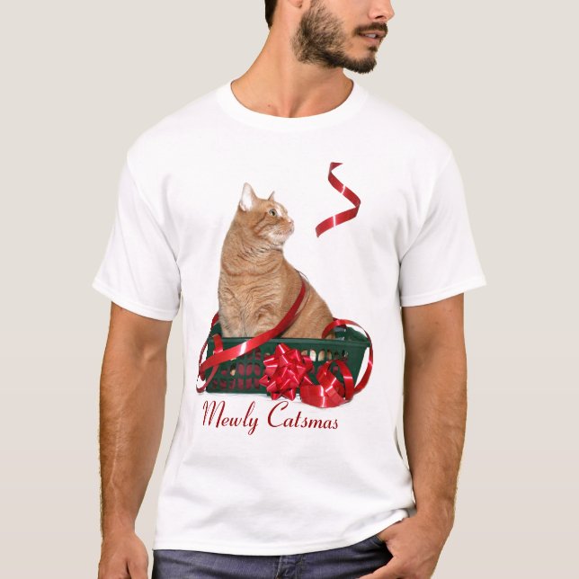 Camiseta Mewly Catsmas (Frente)