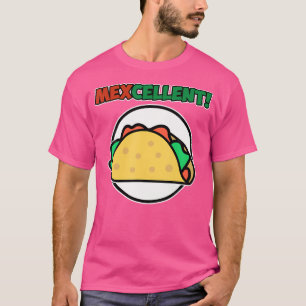 Camiseta Mexcellent Para a Taca da Festa do Taco