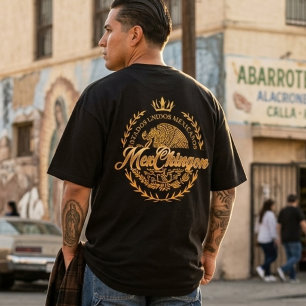 Camiseta Mexchingon Orgulho Mexicano com Estampa n