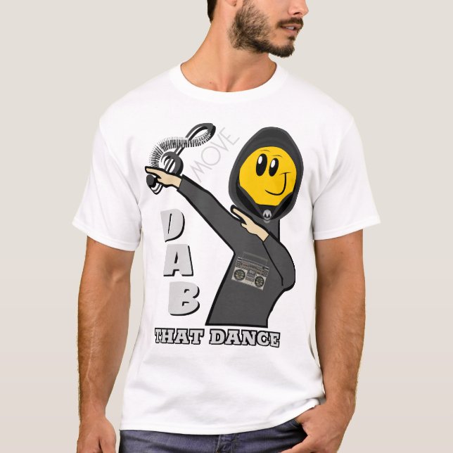 Camiseta Mexe-Te, Dab Dance Happy (Frente)