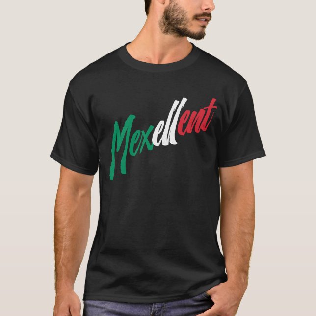 Camiseta Mexelente - México e orgulho mexicano (Frente)