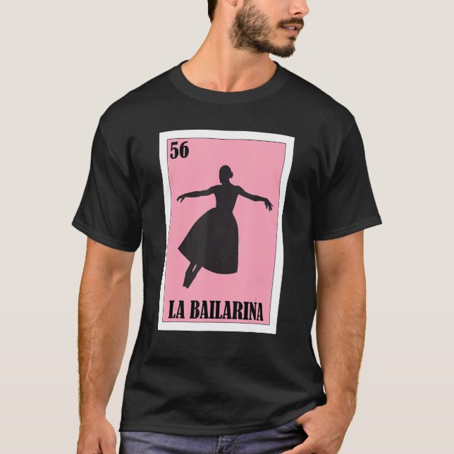 Camiseta Mexican Ballet  La Bailarina 5 (Frente)