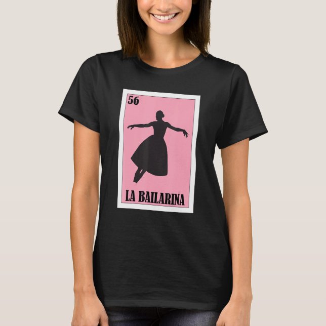Camiseta Mexican Ballet  La Bailarina 5 (Frente)