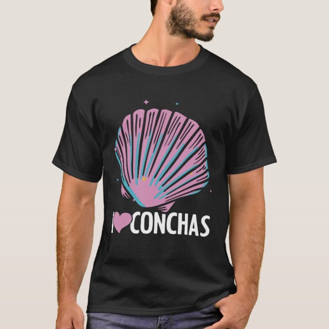 Camiseta Mexican Bread Conchas Pan De Dulce Pastry Chef Bre (Frente)