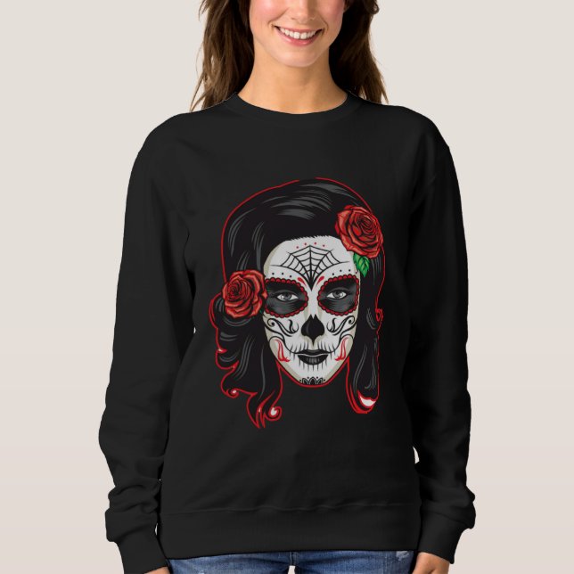 Camiseta Mexican Dia de lus Muertos Calavera Day of the Dea (Frente)