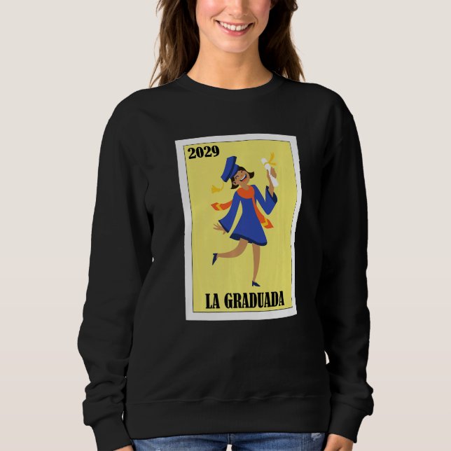Camiseta Mexican for Graduation La Graduada 2029 (Frente)