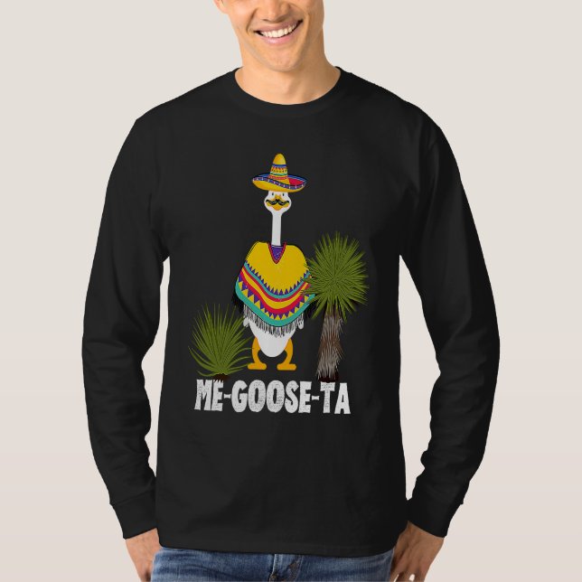 Camiseta Mexican  ME GOOSE TA Me Gusta pun (Frente)