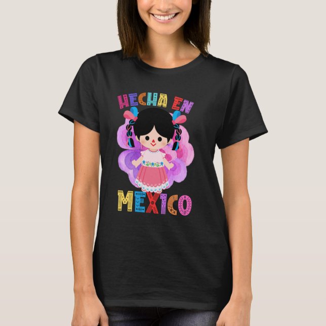 Camiseta Mexicanas Muñeca Lelé, mexicana Rag Doll (Frente)
