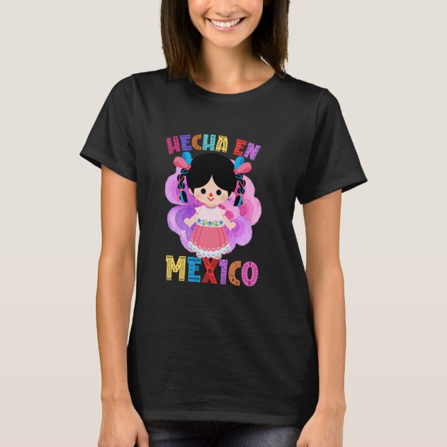 Camiseta Mexicanas Muñeca Lelé, mexicana Rag Doll (Frente)