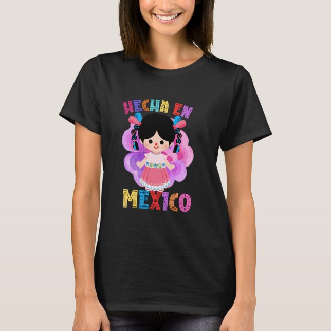 Camiseta Mexicanas Muñeca Lelé, mexicana Rag Doll (Frente)