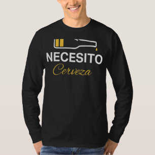 Camiseta Mexicano Beer Necesito Cerveza 1