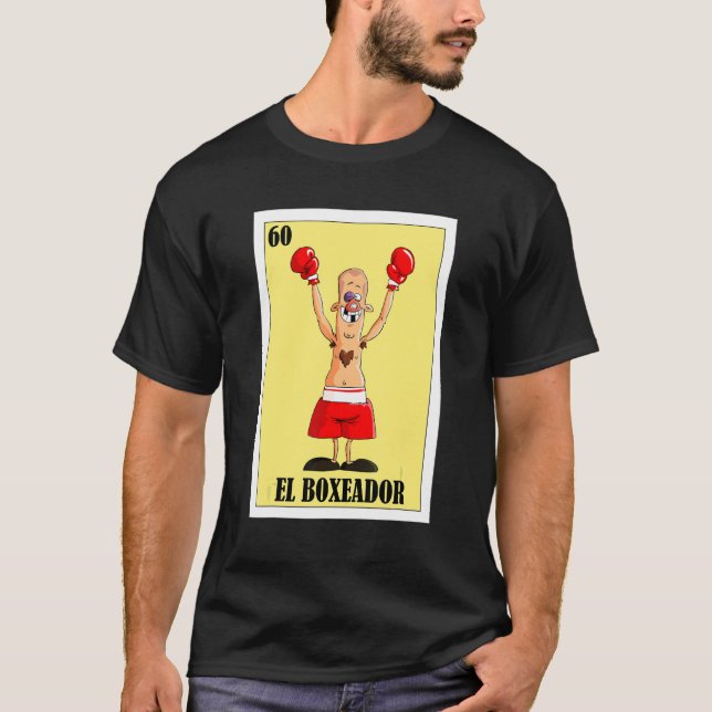 Camiseta Mexicano Boxeador (Frente)