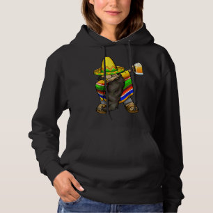Camiseta Mexicano Dabbing Gnome Cinco De Mayo Poncho Sombre