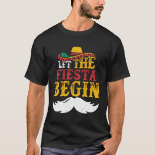 Camiseta Mexicano Deixa a Fiesta começar México pagar Méxic