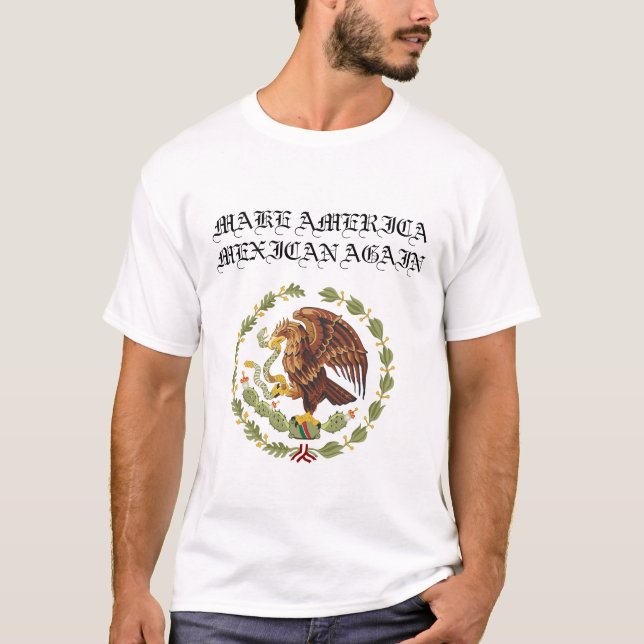 CAMISETA MEXICANO DO VALOR MÁXIMO DE CONCENTRAÇÃO NO (Frente)