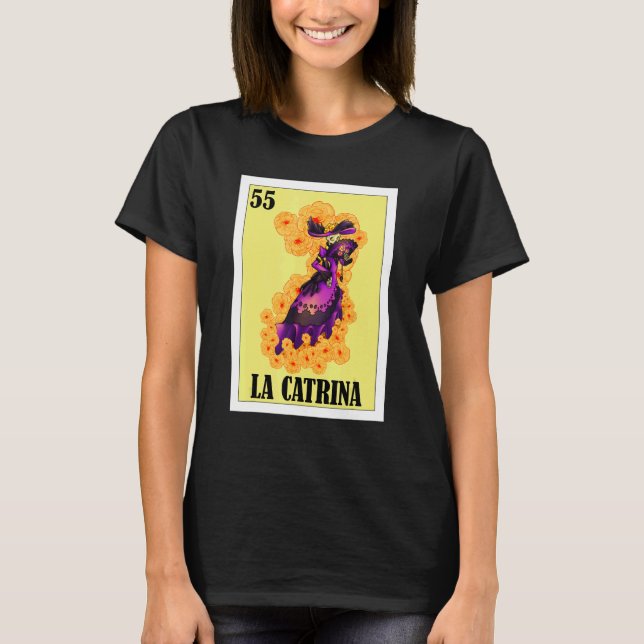 Camiseta Mexicano Engraçado - La Catrina (Frente)