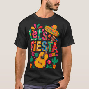 Camiseta Mexicano engraçado vamos festa cinco de maio