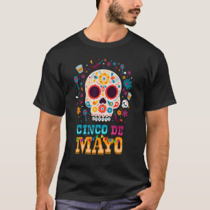 Camiseta Mexicano Fiesta Sombrero Cinco De Mayo Ou Drinko D
