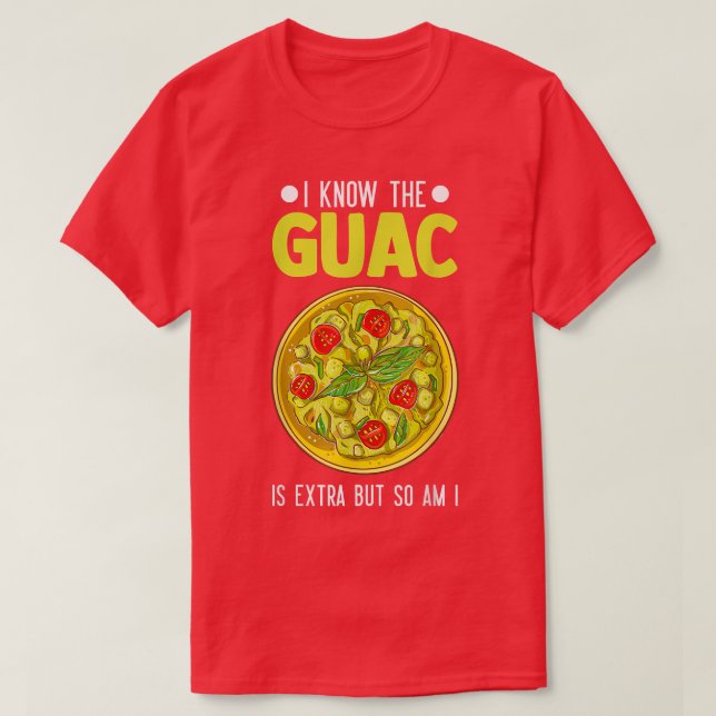 Camiseta Mexicano Guacamole Avocado Cinco De Mayo (Frente do Design)