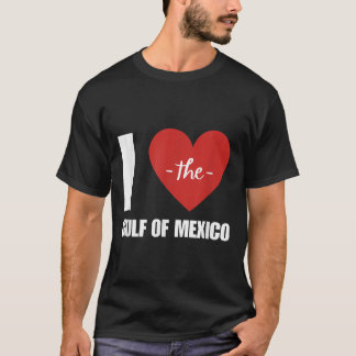 Camiseta Mexicano I Love Golfo do México Presidente Trump G
