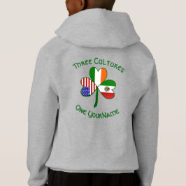 Camiseta Mexicano Irish American Flag Shamrock Personalizad