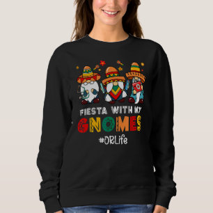 Camiseta Mexicano Ou Life Fiesta Com Meus Gnomies Cinco De 