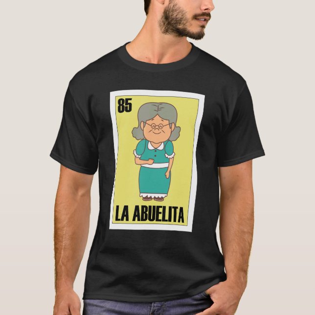 Camiseta Mexicano para a vovó La Abuelita 1 (Frente)
