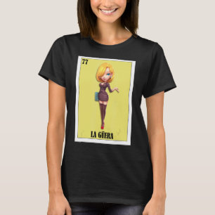Camiseta Mexicano para as Louras La Guera