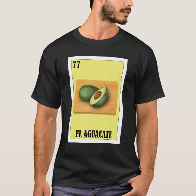 Camiseta Mexicano para Avocado El Aguacate (Frente)