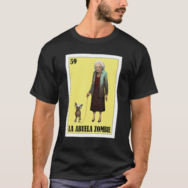 Camiseta Mexicano para Avós La Abuela (Frente)