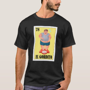 Camiseta Mexicano Para Caras Gordas El Gordito