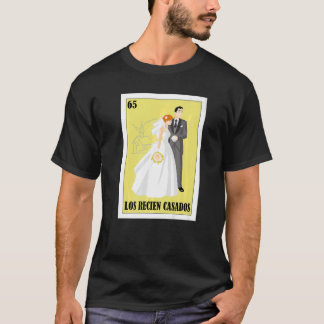 Camiseta Mexicano para Casamentos Los Recien Casados 2
