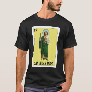Camiseta Mexicano para cristãos San Judas Tadeo
