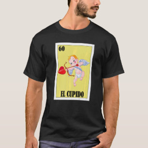 Camiseta Mexicano para Dia de os namorados Cupido