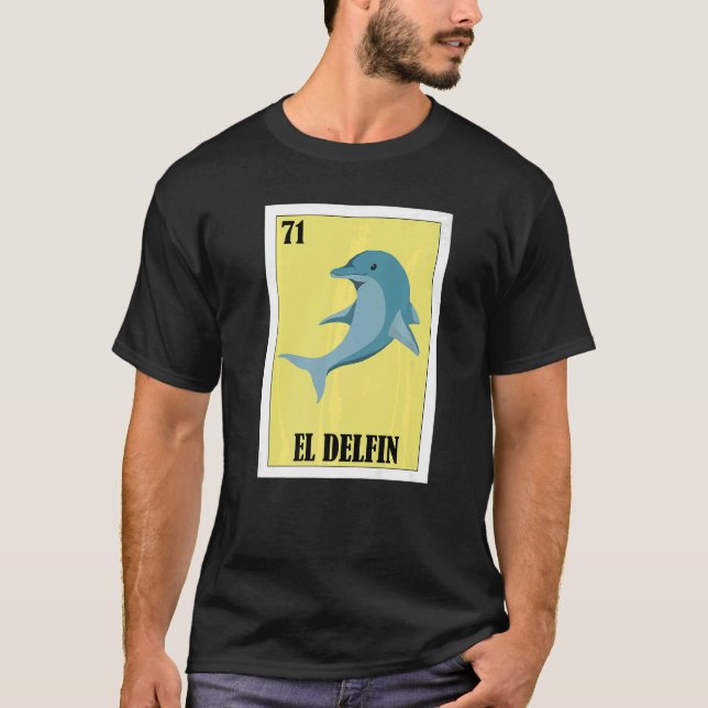 Camiseta Mexicano para Dolphin El Delfin (Frente)