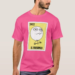 Camiseta mexicano para estudantes El Freshman 2022