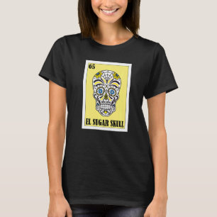 Camiseta Mexicano para Festas El Sugar Skull 1