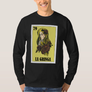 Camiseta Mexicano para Garotas Loiras  La Gringa